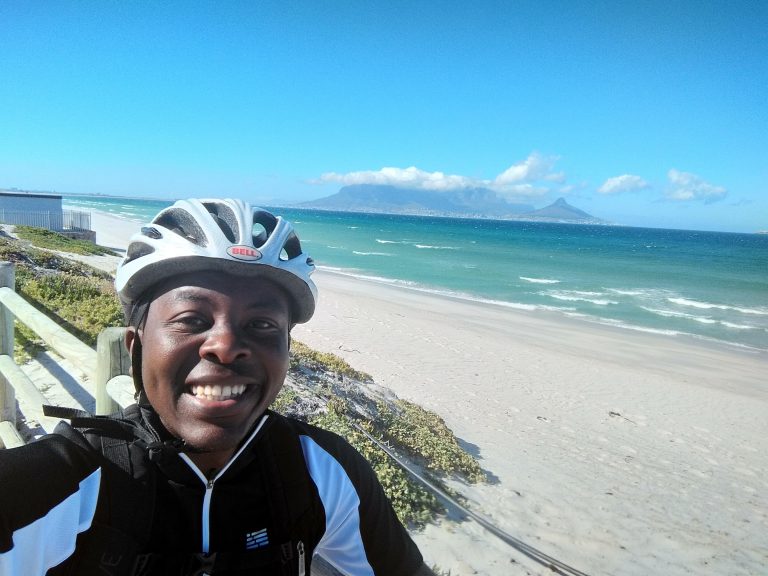 A picture from 2019 from when I was on a cycling journey to Melkbos.